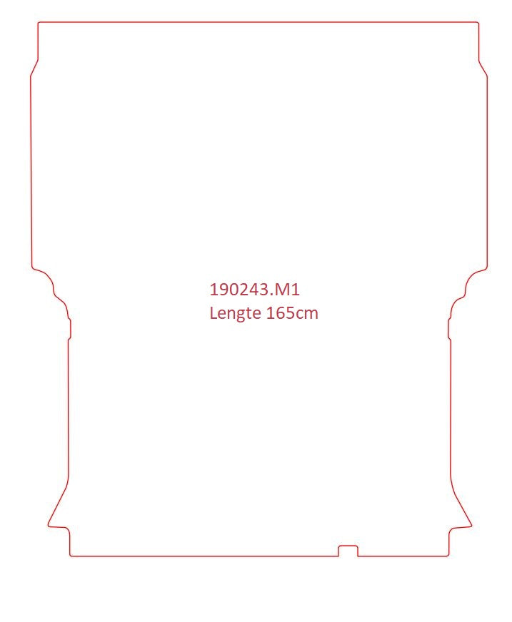 Laadvloermat Citroen Berlingo (1997-2008)