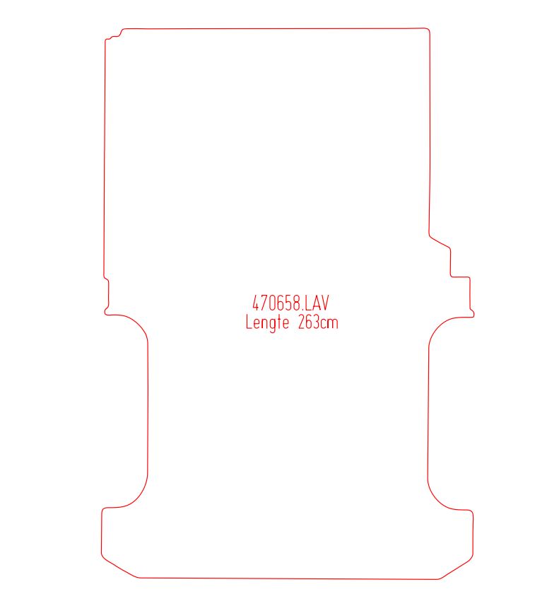 Laadvloermat Mercedes Sprinter (2006-2018)