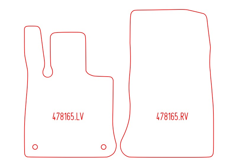 Automatten Mercedes GLC (X254) / GLC coupe (C254) (2023-Heden)