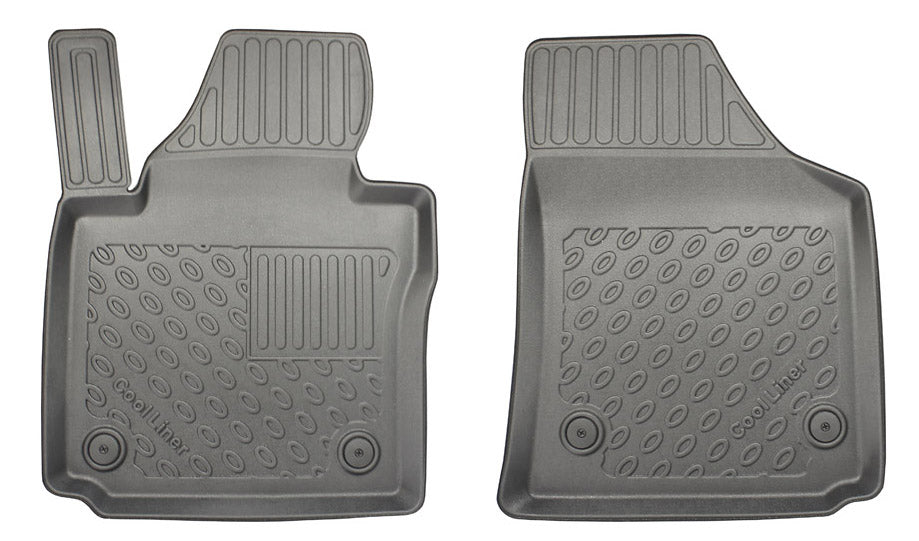 Rubbermatten Volkswagen Caddy Bestelwagen (2004-2015) - 3D Schaalmatten