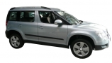 Skoda Yeti 2009-2017 (lage kofferbakvloer met mini reservewiel/bandenreparatieset) kofferbakmat