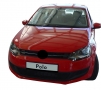 Volkswagen Polo / CrossPolo 2009-2017 (vloer in lage stand) kofferbakmat