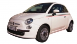 Fiat 500 - 2007-heden (past ook in Hybrid) kofferbakmat