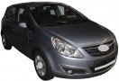 Opel Corsa D/E 2006-heden (hoge kofferbakvloer) kofferbakmat