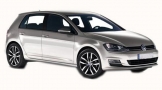 Volkswagen Golf VII (ook GTE/e-Golf) hatchback 2012-2020 (hoge kofferbakvloer) kofferbakmat