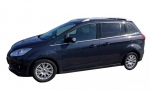 Ford Grand C-Max MPV 2010-heden - 7-persoons, 3e rij neergeklapt kofferbakmat