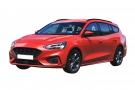 Ford Focus stationwagon 2018-heden (verstelbare vloer in de hoge stand en versie met mini reservewiel) kofferbakmat