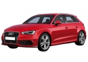 Audi A3 hatchback 2012 - heden (hoge kofferbakvloer) kofferbakmat