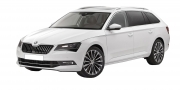 Skoda Superb stationwagon 2015-heden (hoge kofferbakvloer) kofferbakmat