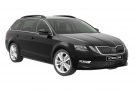 Skoda Octavia station 2013-heden (hoge kofferbakvloer, flap links en rechts kan er af) kofferbakmat