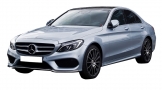 Mercedes C-klasse W205 sedan 2014-heden (achterbank neerklapbaar, zijflap kan er af) kofferbakmat