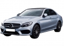 Mercedes C-klasse W205 (met vaste achterbank) sedan 2014-heden kofferbakmat