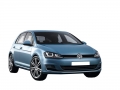 Volkswagen Golf VII 3/5 deurs hatchback 2012-2020 (mini reservewiel/reparatiekit) kofferbakmat
