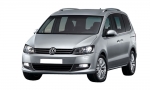 Volkswagen Sharan / Seat Alhambra 2010-heden (7-zitter - achter 3e zitrij) kofferbakmat