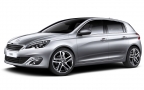 Peugeot 308 II hatchback 2013-heden (lage vloer) kofferbakmat
