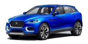Jaguar F-Pace 2016-heden (met bandenreparatieset en model met rails in de vloer) kofferbakmat
