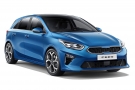 Kia Ceed 2018-heden (lage kofferbakvloer, niet verstelbaar, past niet in Mild-Hybrid) kofferbakmat 