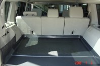 JEEP Commander 4x4 / 5 deurs 2006-heden 3e zitrij neergeklapt - Guardliner Kofferbakmat