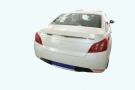 Peugeot 508 / 4-deurs sedan / 01.2011-heden, rechter vleugel kan optioneel afgesneden worden  - Kofferbakmat