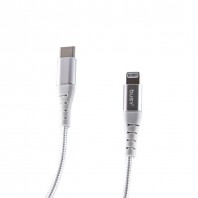 Iphone/Ipad/Ipod kabel USB-C naar USB-Lightning (Apple aansluiting met Mfi Apple certificaat) - 1,2  meter lang