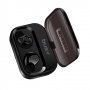 Earbuds draadloos Bluetooth oordopjes met batterij en opbberg/oplaadbox - zwart