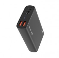 Powerbank 10.000 mAh met snelladen en 4 poorten (2 x USB / 1 x USB-C / 1 x Micro USB)