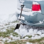 Winterset XL- sneeuwschep - ijskrabber - sneeuwborstel - trekker - teleschopische steel