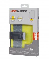 Lifehammer Safety Vest Ultra (set van 4 veiligheidsvesten)