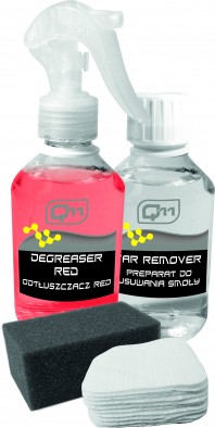 Teer verwijder set (4 in 1) - verwijdert teer van uw auto, motor of camper