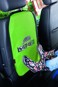 Stoelbeschermer voor achterzijde autostoelen  - Safari groen (OP=OP)