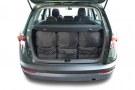 Reistassenset Skoda Karoq (NU) 2017-heden (Diepe laadvloer: geen organiser, geen 4WD)