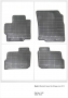 Mitsubishi Space Star 2013 t/m heden  - Rubbermatten