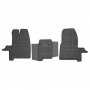 Ford Tourneo Custom 2012-2023 / Ford Transit Custom 2012-2023 (stoel-stoel, 2 voormatten) - Rubbermattenset (3-delige set voormatten)