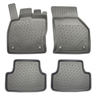 Volkswagen Golf VII (hatchback en stationwagen) 2012-2020 / Golf VIII (hatchback) 2020-heden / Seat Leon (station en hatchback) 2012-2020 -Schaalmatten 3D