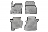 Ford Grand Tourneo Connect (set voor de 1e en 2e zitrij) 2014-2021 (complete set voor en achter, uitgezonderd 3e zitrij) - Schaalmatten 3D