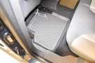 Ford Tourneo Courier (5-persoons) 2014-2023 (complete set voor en achter) - Schaalmatten 3D