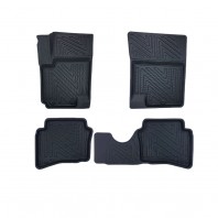 Hyundai i20 2008-2014 / Kia Soul 2008-2013 / Hyundai iX20 2010-2015 - Premium Carbonlook matten (4 delige set)