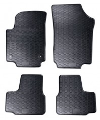 Rubbermattenset 4-delig VW UP  (2011 - heden)/ SEAT  MII (2011 - heden)/ SKODA CITIGO (2011 - heden)