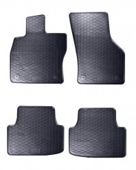 Rubbermattenset 4-delig Skoda Octavia 2013-heden / Audi A3 2012-heden / Volkswagen Golf Sportsvan 2014-heden /  Volkswagen Passat 2014-heden / Cupra Formentor 2020-heden