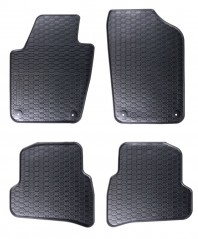 Rubbermattenset  VW POLO V (2009 - 2017) / SEAT  IBIZA IV ( 2008 - heden) /  SKODA FABIA III (2015 - heden)