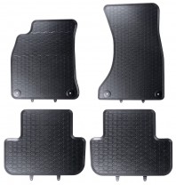 Rubbermattenset 4-delig AUDI A4 B8 (2008 - 2015)