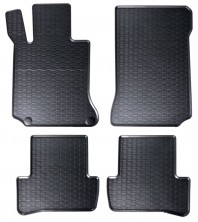 Rubbermattenset 4-delig MERCEDES C-Klasse W204 - 2006-heden / E-klasse coupe (C207) 2009-2016 