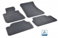 Rubbermattenset 4-delig BMW 1-Serie E81-E87 (2011-2013)/ BMW 1-Serie E88-E82 (2007-2013)/ BMW X1 E84 (2009-2015)