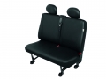 Autostoelhoes bedrijfswagens - Duobank 2-zits XL - Skai kunstleder - DV2-XL