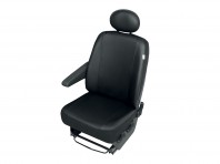 Autostoelhoes bedrijfswagens - Voorstoel 1-zits - Skai kunstleder - DV1-M