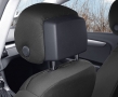 Pasvorm  stoelhoezen VW Passat B7 van 2010 t/m 2014 - ARES - Zwart/grijs (voorset)