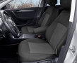 Pasvorm  stoelhoezen VW Passat B7 van 2010 t/m 2014 - ARES - Zwart/grijs (voorset)
