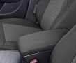 Pasvorm  stoelhoezenset VW Passat B7 van 2010 t/m 2014  - ARES - Zwart/grijs (complete set)