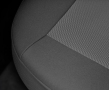 Pasvorm  stoelhoezen Opel ASTRA-J  - ARES - Zwart/grijs (voorset)