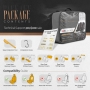 Autostoelhoezenset Advanced zwart-oker geel (complete set)